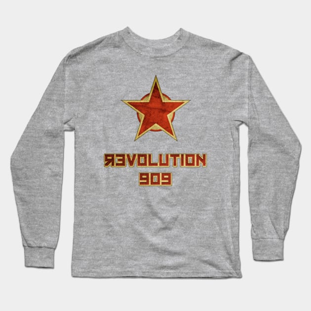 REVOLUTION909 Long Sleeve T-Shirt by KIMIDIGI